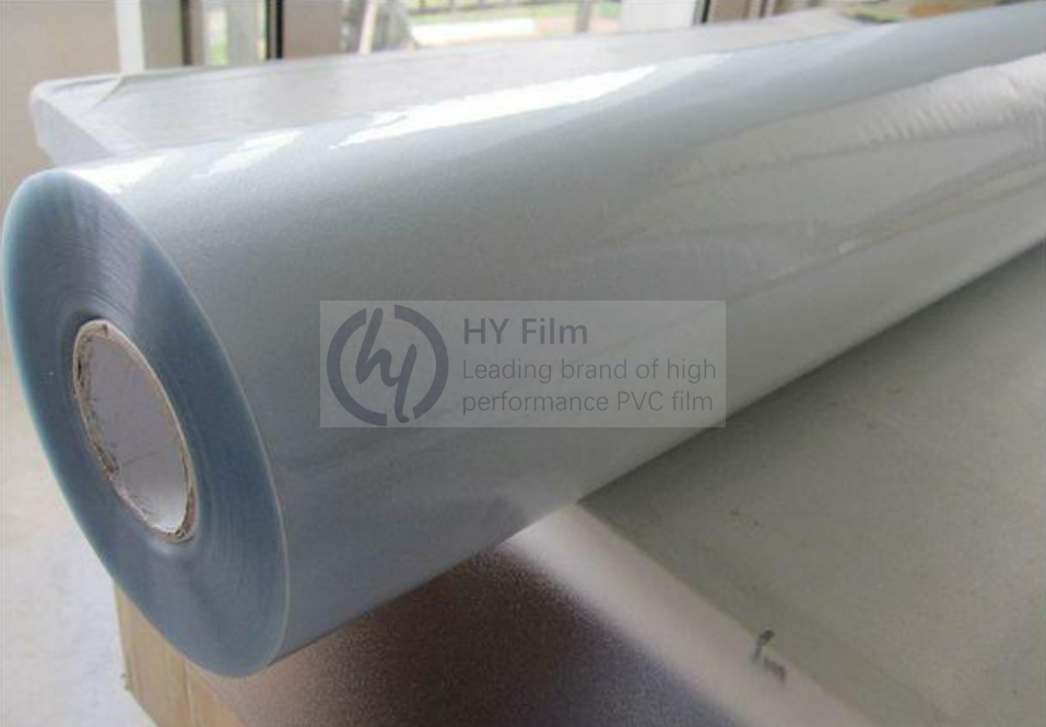 Film plastique translucide en PVC standard anti-âge REACH pour imperméable